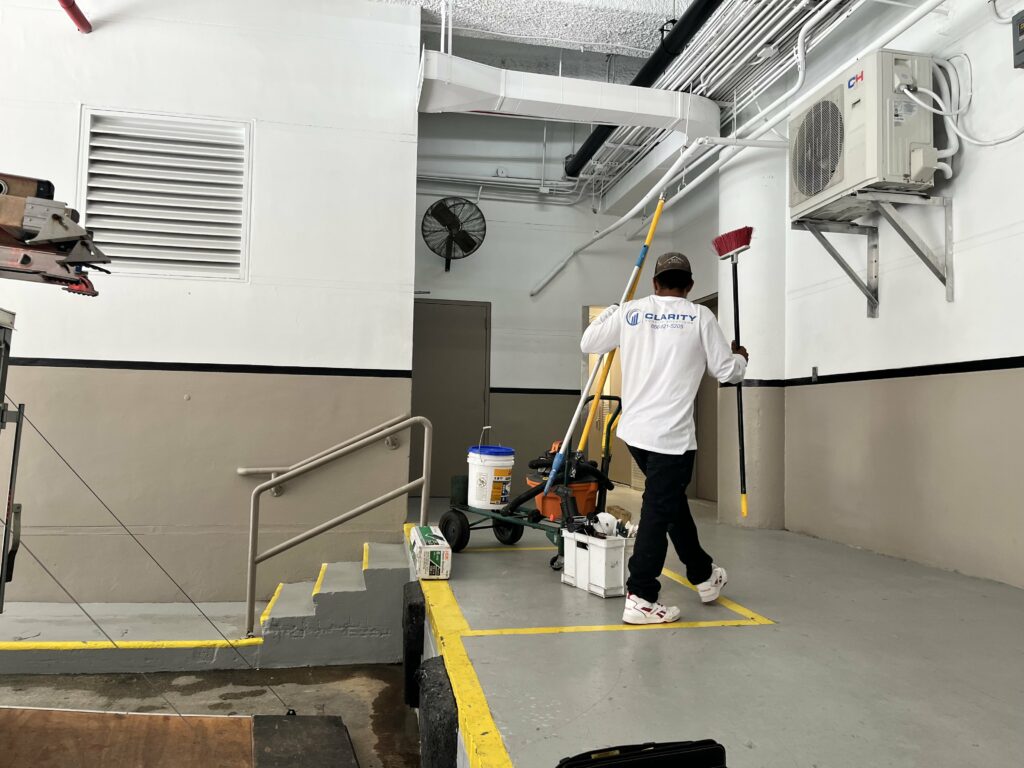 Clarity Roofing crew at work on a South Florida roof